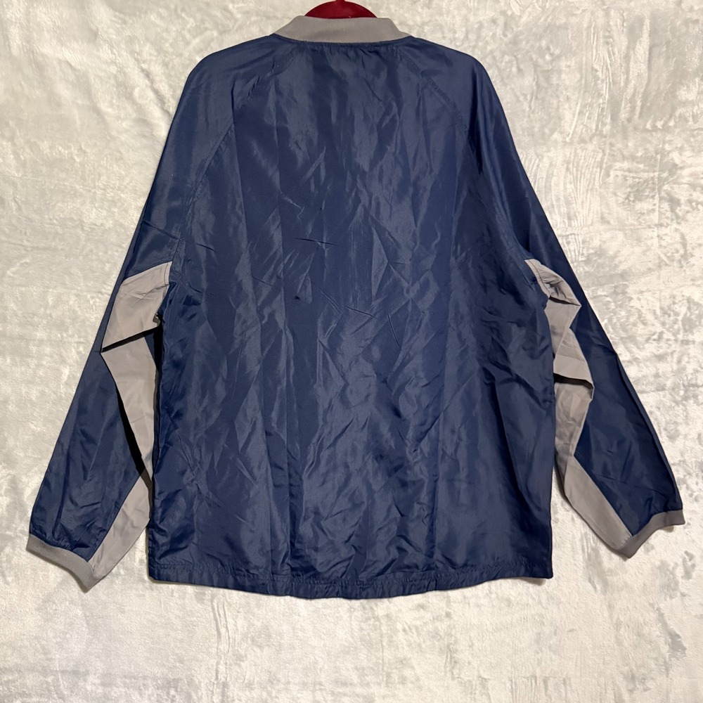 Charles River Apparel Pullover Windbreaker Bunker Windshirt Mens XL Navy Golf - Picture 3 of 11